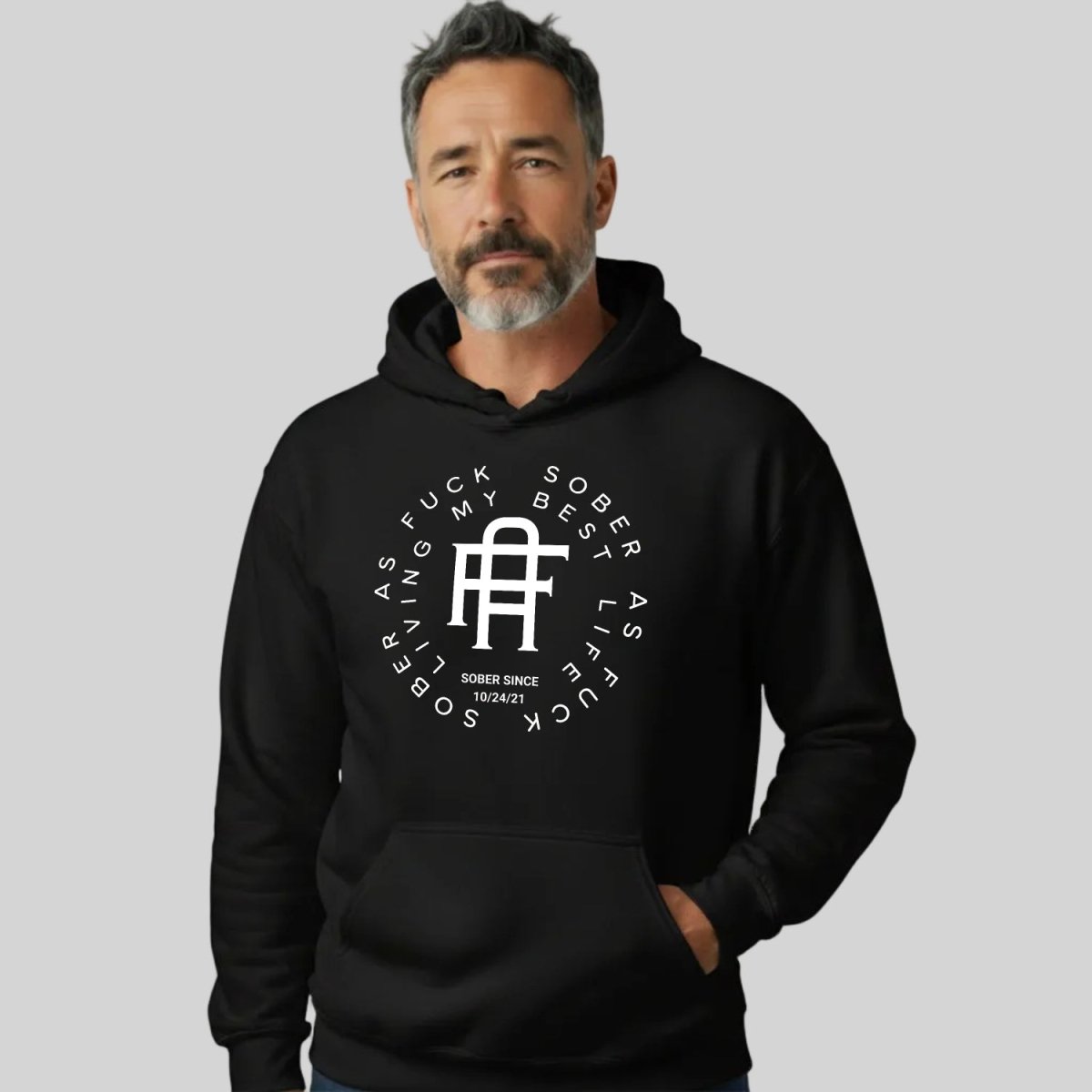 Living My Best Life Recovery Hoodie lifestyle view (view 5)