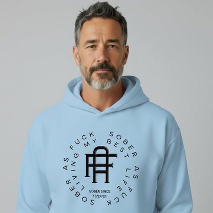 Living My Best Life Recovery Hoodie graphic detail (view 24)