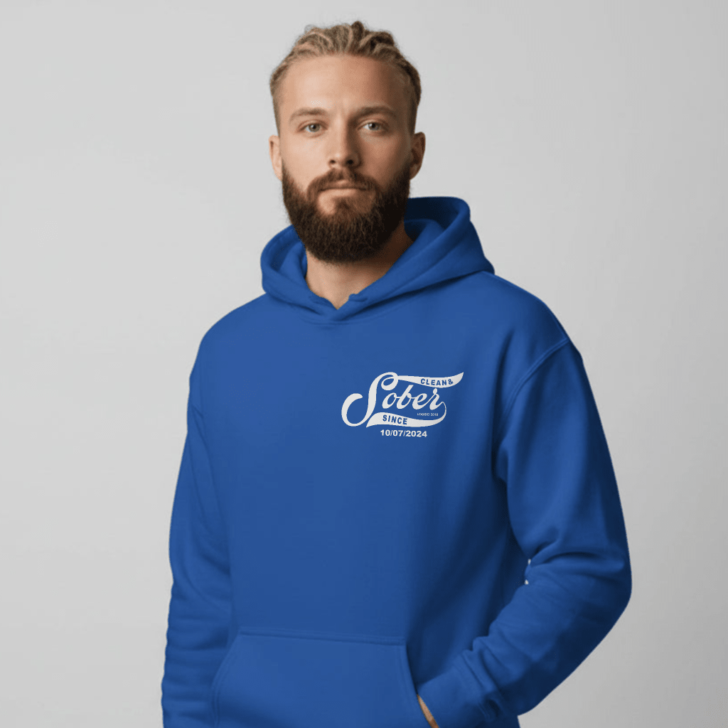 Sober Since Recovery Hoodie product photo (view 20)