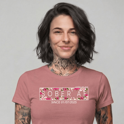 Sober T Shirt | Women's Sober AF Tee