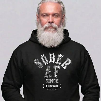 Recovery Hoodie | Men's Sober AF Hoodie