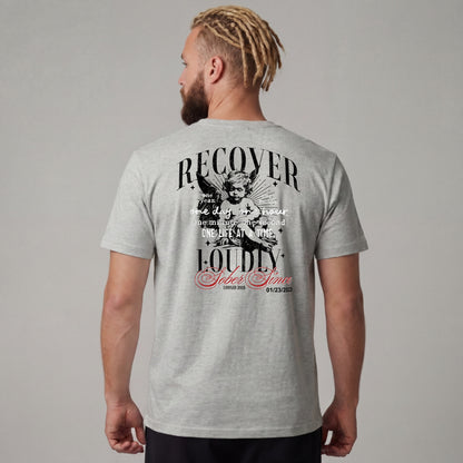 Recover Loudly Limited-Edition T-Shirt with Recovery Date