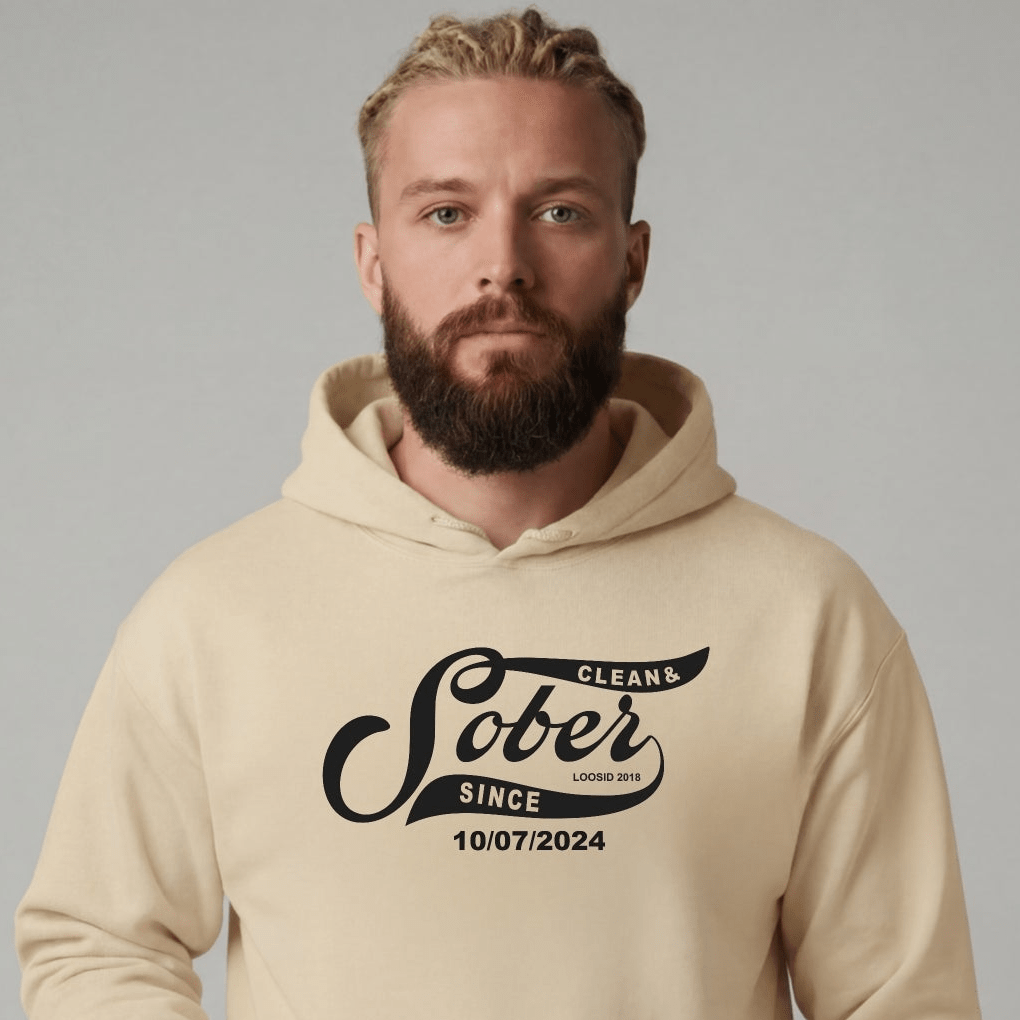 Recovery Hoodie | Men's Sober Since Hoodie