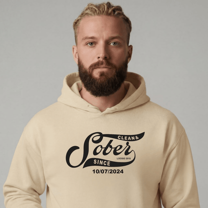 Recovery Hoodie | Men's Sober Since Hoodie