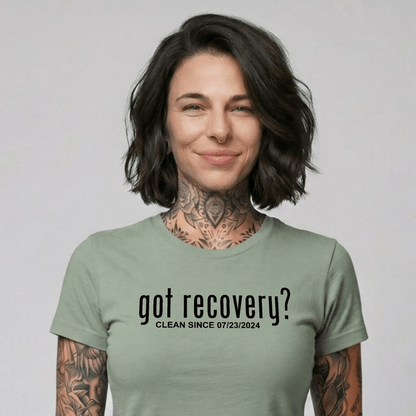 Got Recovery Sober T Shirt packaging detail (view 18)