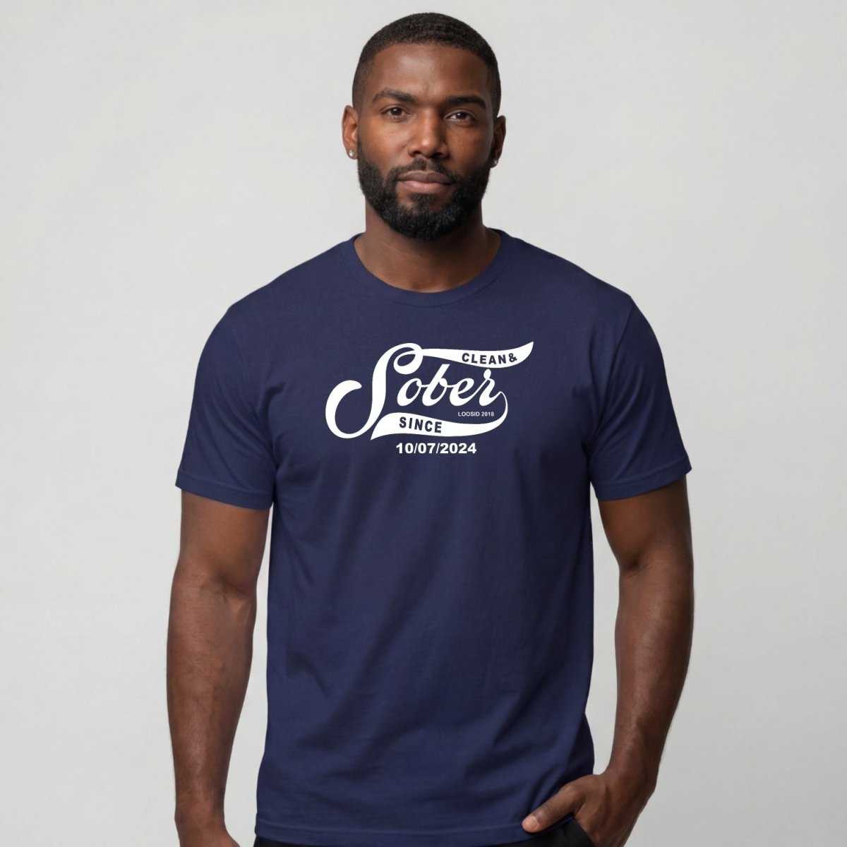 Sober T Shirt | Men's Sober Since Tee