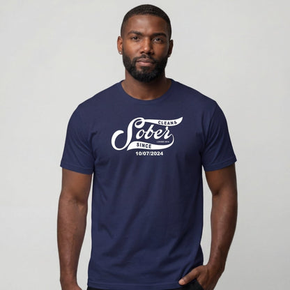 Sober T Shirt | Men's Sober Since Tee