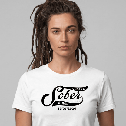 Sober T Shirt | Women's Sober Since Tee
