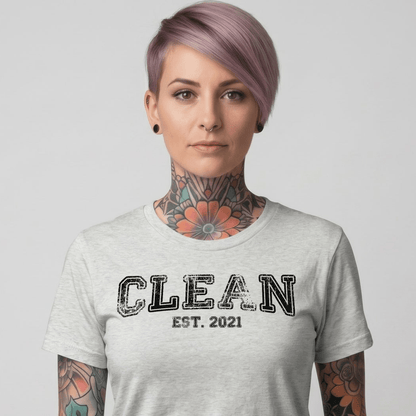Clean EST. Sober T Shirt fit detail (view 9)