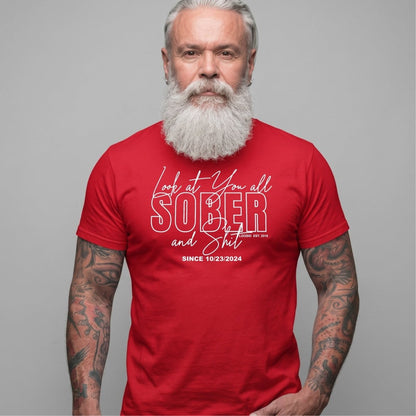 Look At You Sober T Shirt fit detail (view 19)
