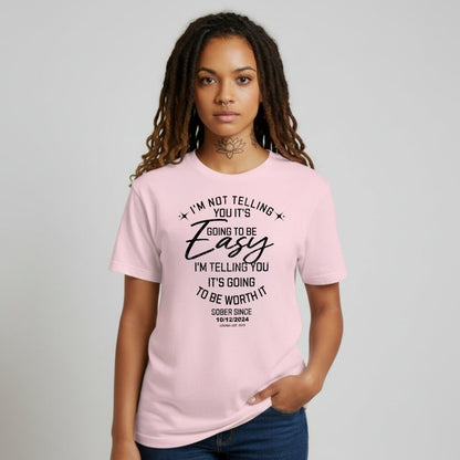 Im Not telling Sober T Shirt back view (view 17)
