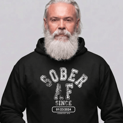 Recovery Hoodie | Men's Sober AF Hoodie