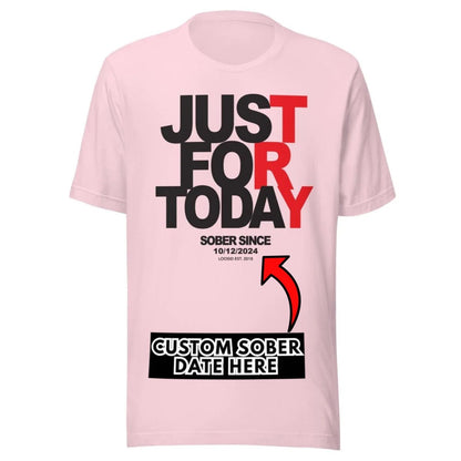 Just Try For Today Sober T Shirt product photo (view 20)
