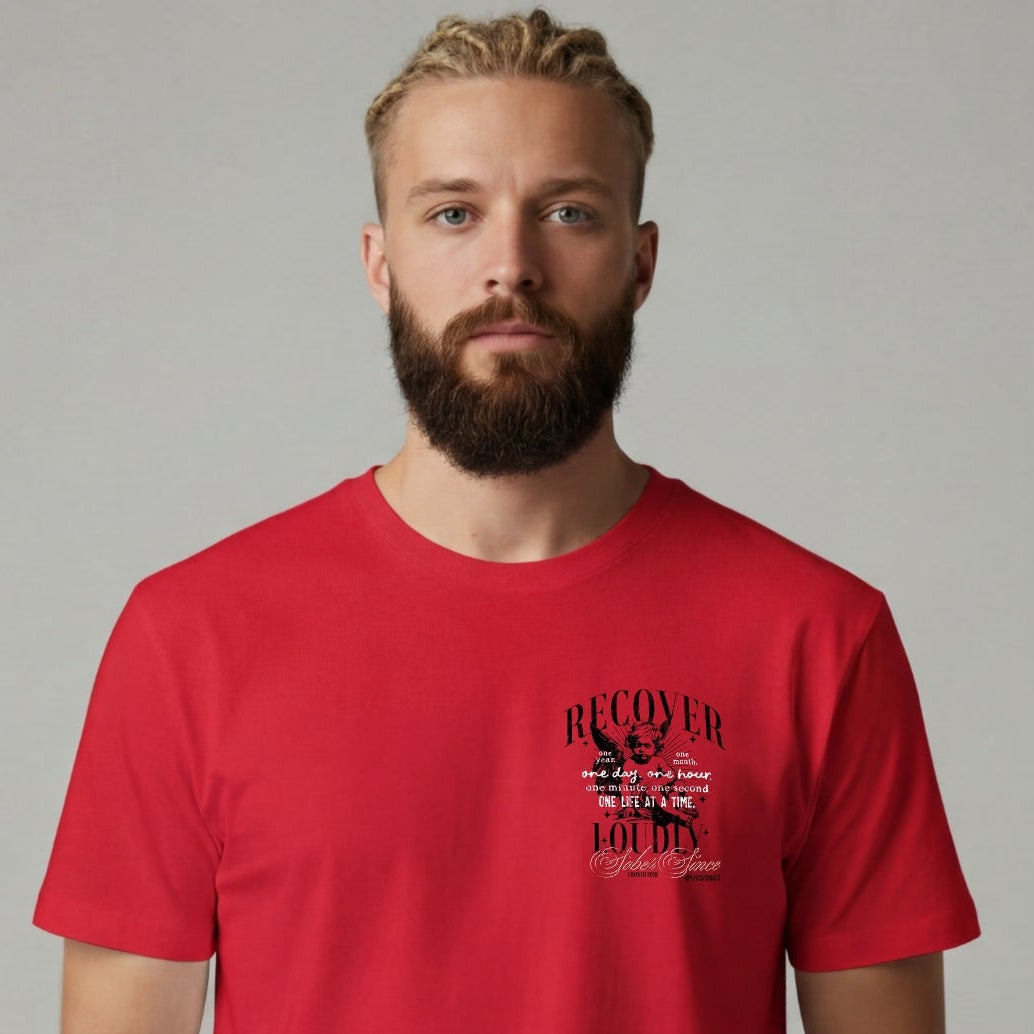 Recover Loudly Limited-Edition T-Shirt with Recovery Date