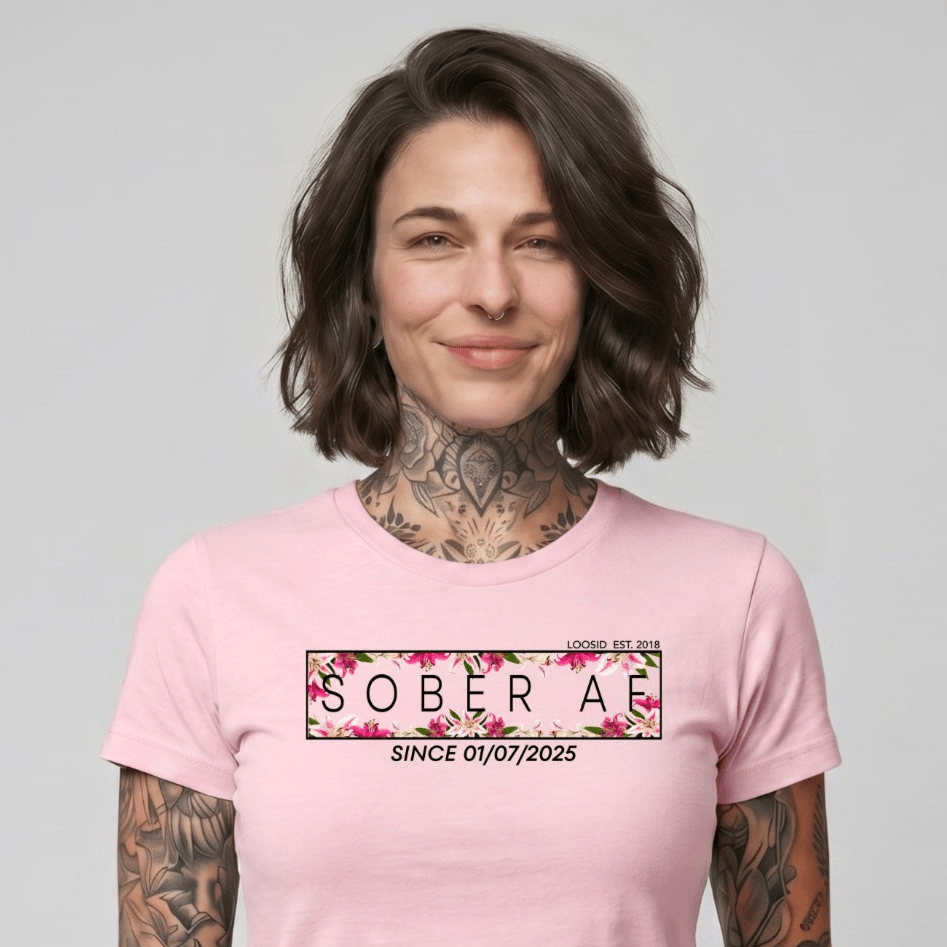Sober T Shirt | Women's Sober AF Tee