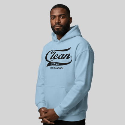 Clean Since Recovery Hoodie packaging detail (view 28)