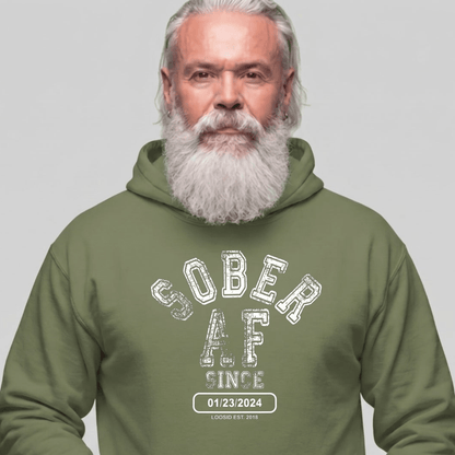 Recovery Hoodie | Men's Sober AF Hoodie