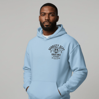 Sobriety Dept Recovery Hoodie product photo (view 30)