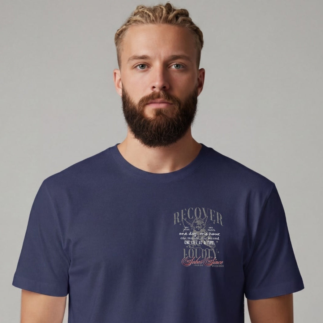 Recover Loudly Limited-Edition T-Shirt with Recovery Date