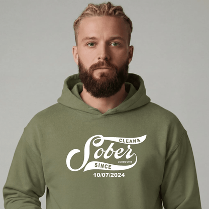 Recovery Hoodie | Men's Sober Since Hoodie