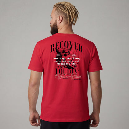 Recover Loudly Limited-Edition T-Shirt with Recovery Date