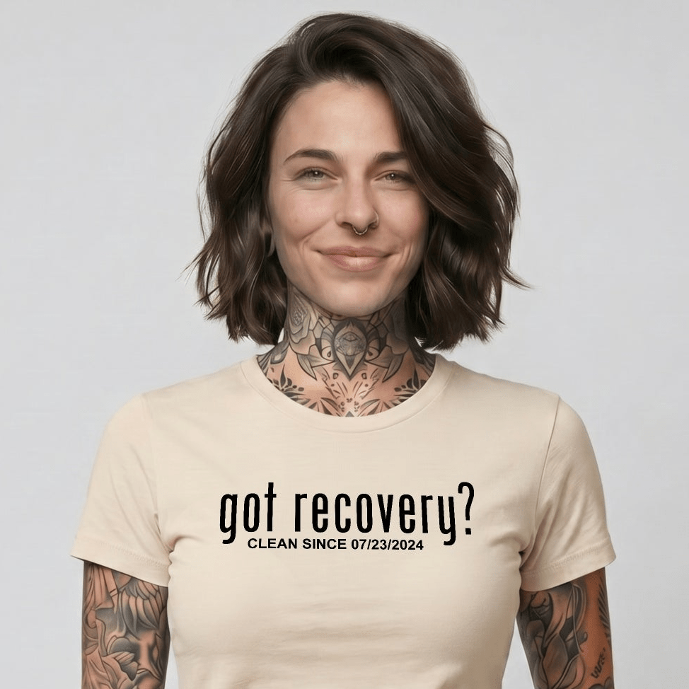 Got Recovery Sober T Shirt fit detail (view 9)