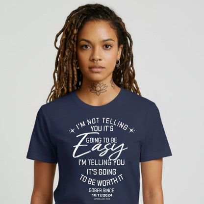 Im Not telling Sober T Shirt back view (view 7)
