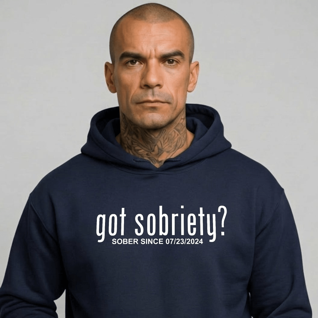 Got Sobriety Recovery Hoodie packaging detail (view 18)