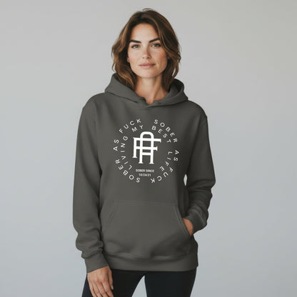 Living My Best Life Recovery Hoodie featuring the design (view 41)