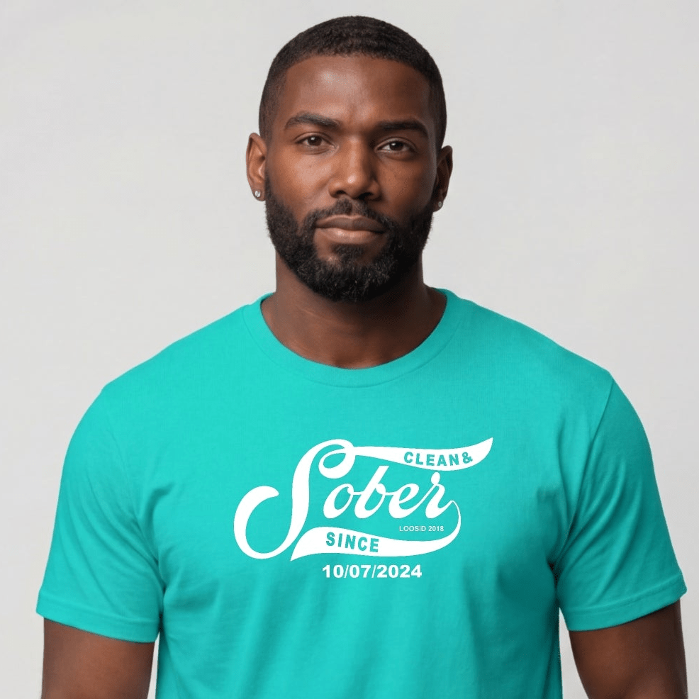 Sober T Shirt | Men's Sober Since Tee