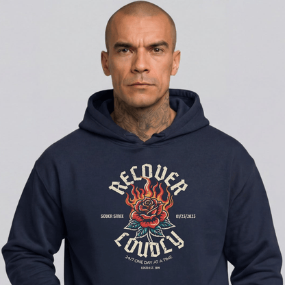 Recovery Hoodie | Men's Recover Loudly Hoodie