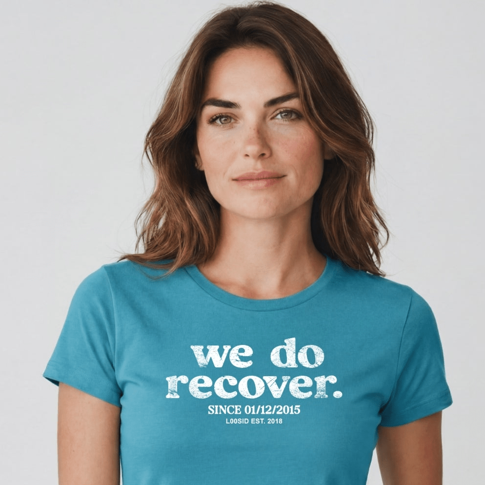 Sober T Shirt | Women's We Do Recover Tee