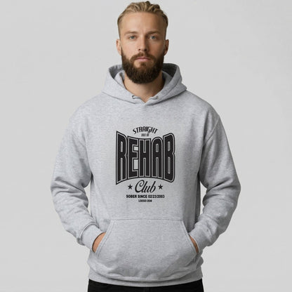 Loosid Rehab Recovery Hoodie featuring the design