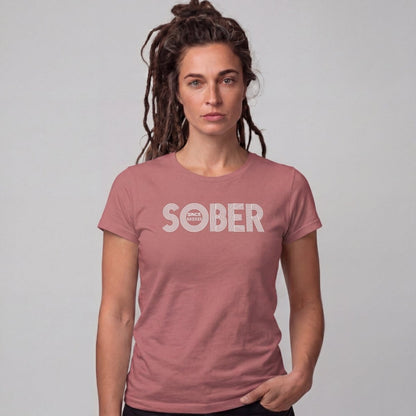 Sober T Shirt | Women's Retro Sober Since Tee