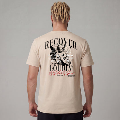 Recover Loudly Limited-Edition T-Shirt with Recovery Date