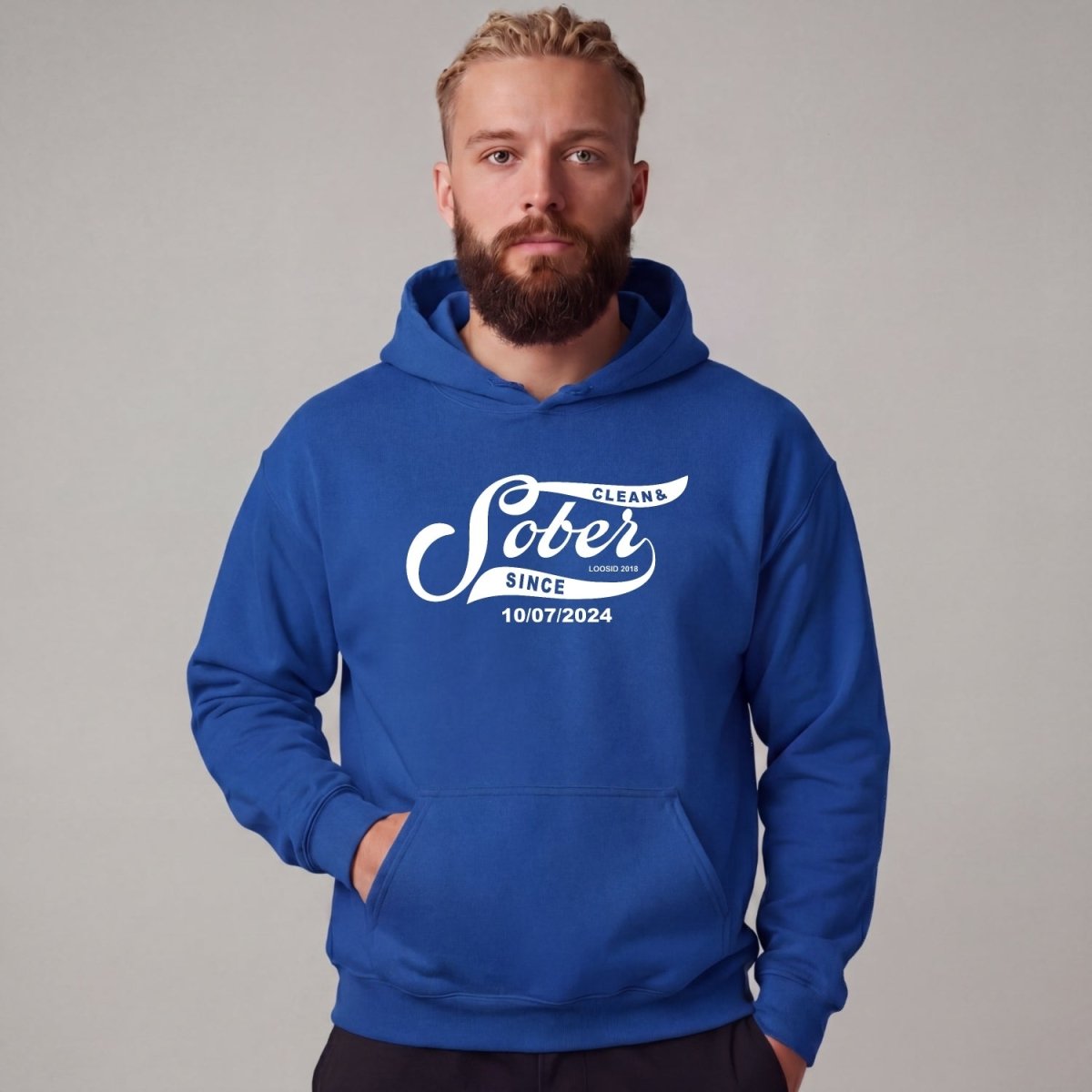Recovery Hoodie | Men's Sober Since Hoodie