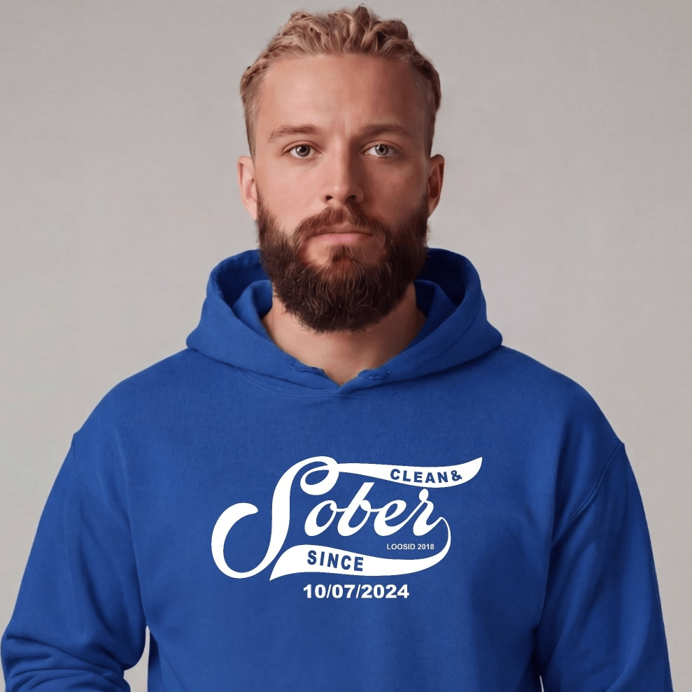 Recovery Hoodie | Men's Sober Since Hoodie