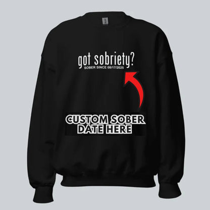 Got Sobriety Recovery Hoodie lifestyle view (view 5)