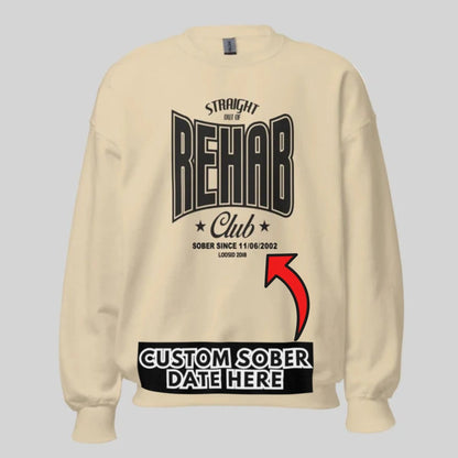 Rehab Recovery Hoodie graphic detail (view 4)