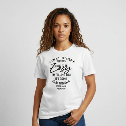 Im Not telling Sober T Shirt featuring the design (view 11)