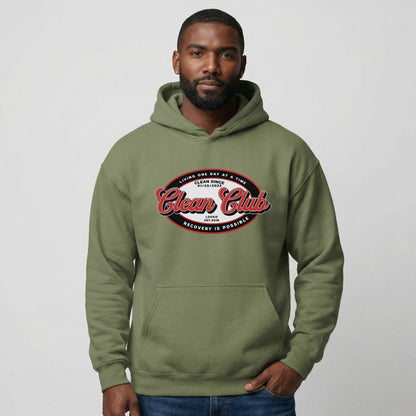 Clean Club Badge Recovery Hoodie product photo (view 10)