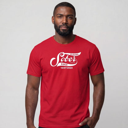 Sober T Shirt | Men's Sober Since Tee