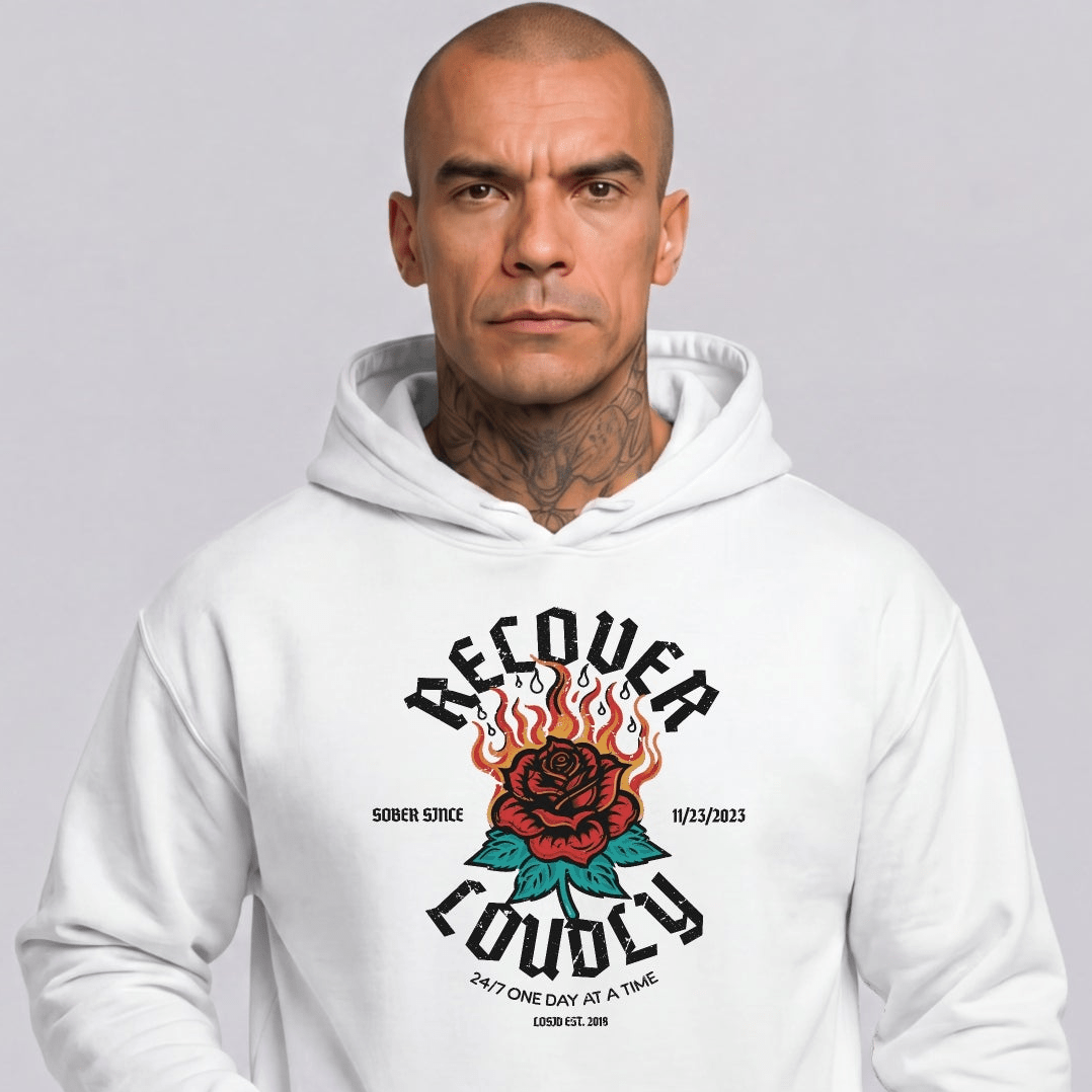 Recovery Hoodie | Men's Recover Loudly Hoodie