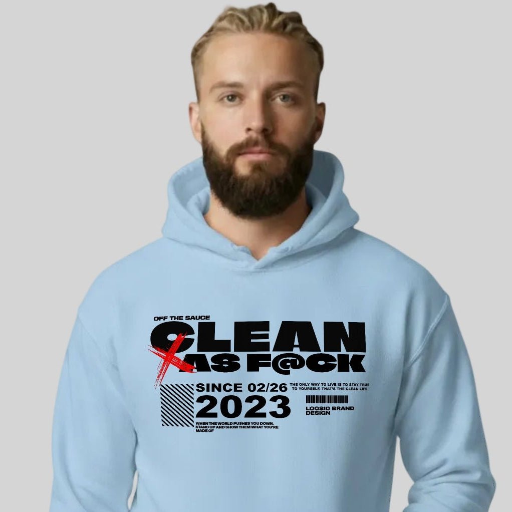 Clean As F*ck Recovery Hoodie graphic detail (view 24)