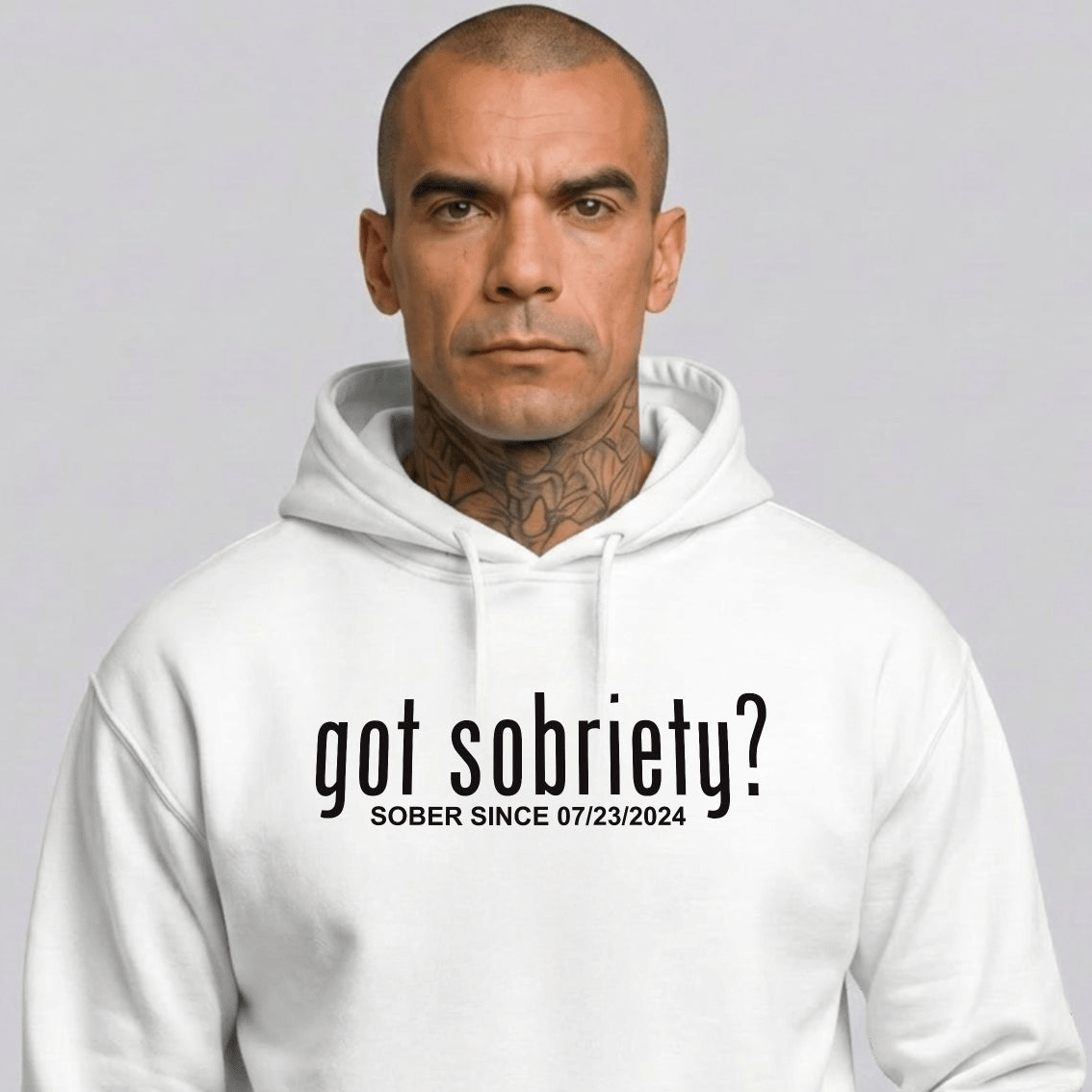 Got Sobriety Recovery Hoodie packaging detail (view 8)