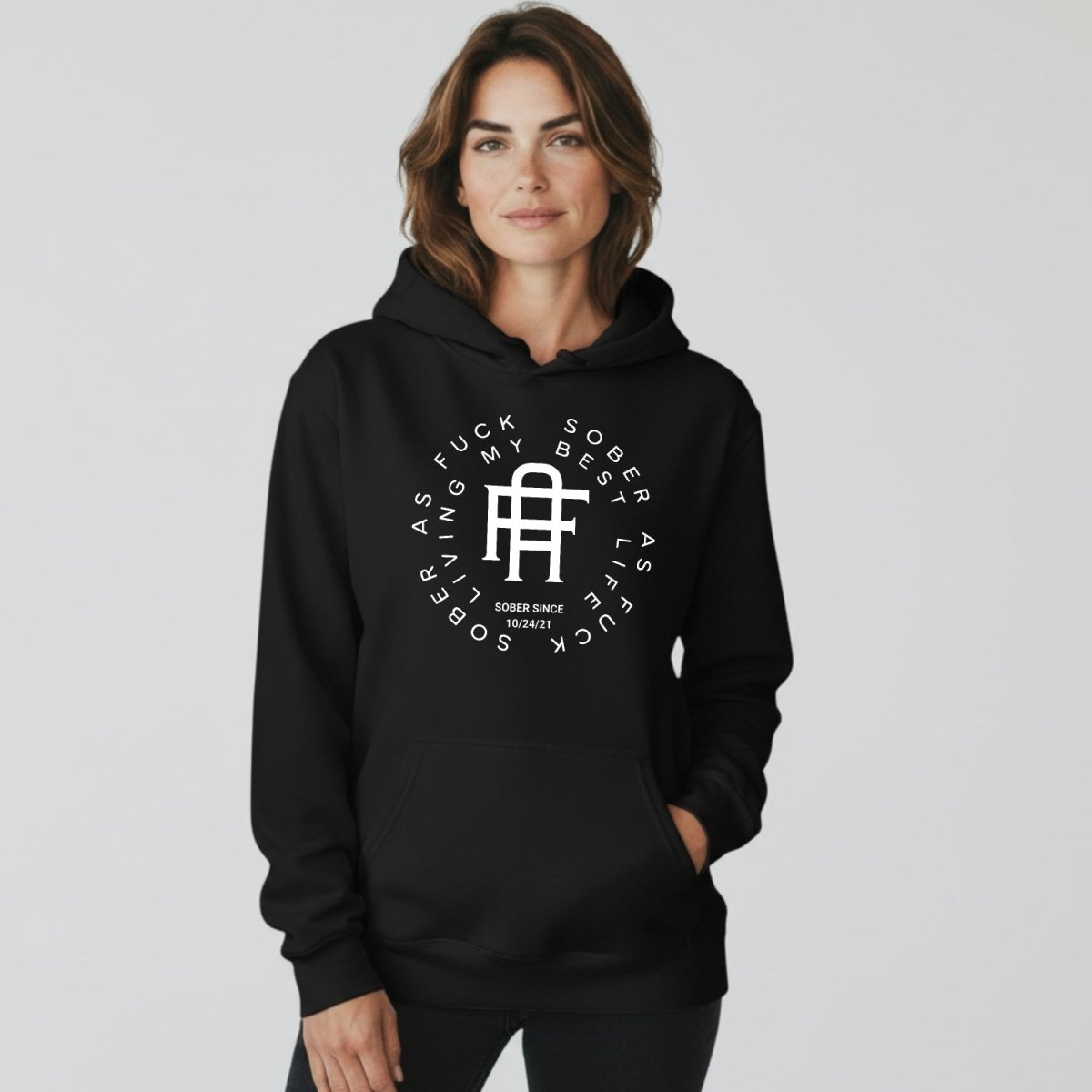 Living My Best Life Recovery Hoodie lifestyle view (view 5)