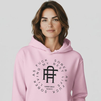 Living My Best Life Recovery Hoodie graphic detail (view 24)
