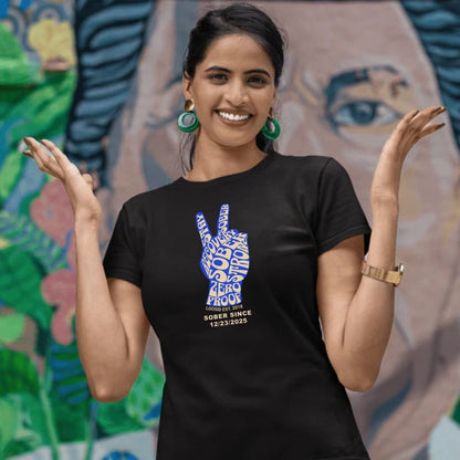 Loosid Peace & Sober Sober T Shirt featuring the design