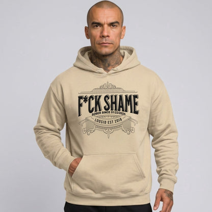F*ck Shame Recovery Hoodie side view (view 36)