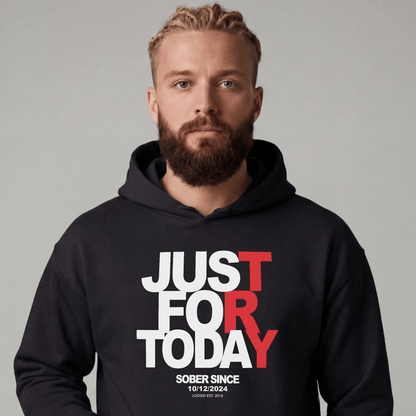 Recovery Hoodie | Men's Just For Today Hoodie